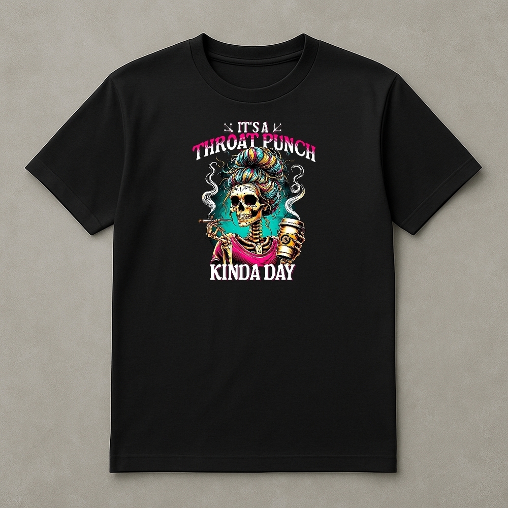 "Urban Stitch Tees" Unisex T-shirt Black Color Sarcastic Design